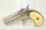  Nickel Remington Double Deringer Pistol - 1 of 6