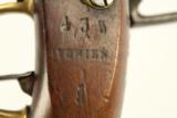  FRENCH Antique CHARLEVILLE Model 1822 Pistol - 7 of 12