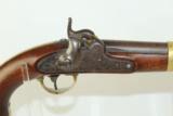  Antique JOHNSON 1842 Percussion DRAGOON Pistol - 2 of 12