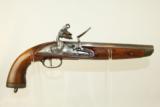  DUTCH Antique Sea Service FLINTLOCK Pistol - 1 of 12
