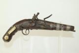  Engraved Colonial Style Flintlock Pistol - 1 of 11