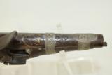  Engraved Colonial Style Flintlock Pistol - 5 of 11