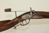  Nice Antique MAKER MARKED Half Stock Plains Rifle - 1 of 13
