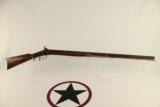  Nice Antique MAKER MARKED Half Stock Plains Rifle - 3 of 14