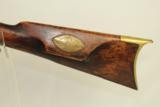  Nice Antique MAKER MARKED Half Stock Plains Rifle - 10 of 14