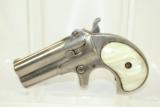  Nickel Remington Double Deringer .41 Rimfire Pistol - 3 of 8