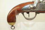  Antique French Model 1822 Percussion Conversion Pistol - 2 of 8