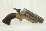 NICE Antique SHARPS .30 4-SHOT Pepperbox Pistol - 9 of 12