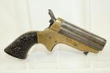  Fancy Gripped Antique SHARPS .22 Pepperbox Pistol - 2 of 10
