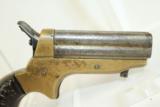  Fancy Gripped Antique SHARPS .22 Pepperbox Pistol - 4 of 10