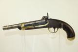  Antique ASTON Model 1842 Percussion DRAGOON Pistol - 9 of 12