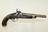  Antique ASTON Model 1842 Percussion DRAGOON Pistol - 1 of 12