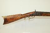  Antique “MOORE” Marked Half Stock HEAVY Rifle - 1 of 14