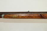  Antique “MOORE” Marked Half Stock HEAVY Rifle - 12 of 14