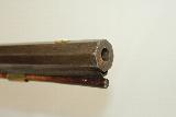  Antique “MOORE” Marked Half Stock HEAVY Rifle - 7 of 14