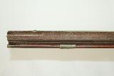  BEAUTIFULLY ORNATE Antique Half Stock PLAINS Rifle - 16 of 16