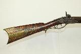  BEAUTIFULLY ORNATE Antique Half Stock PLAINS Rifle - 1 of 16
