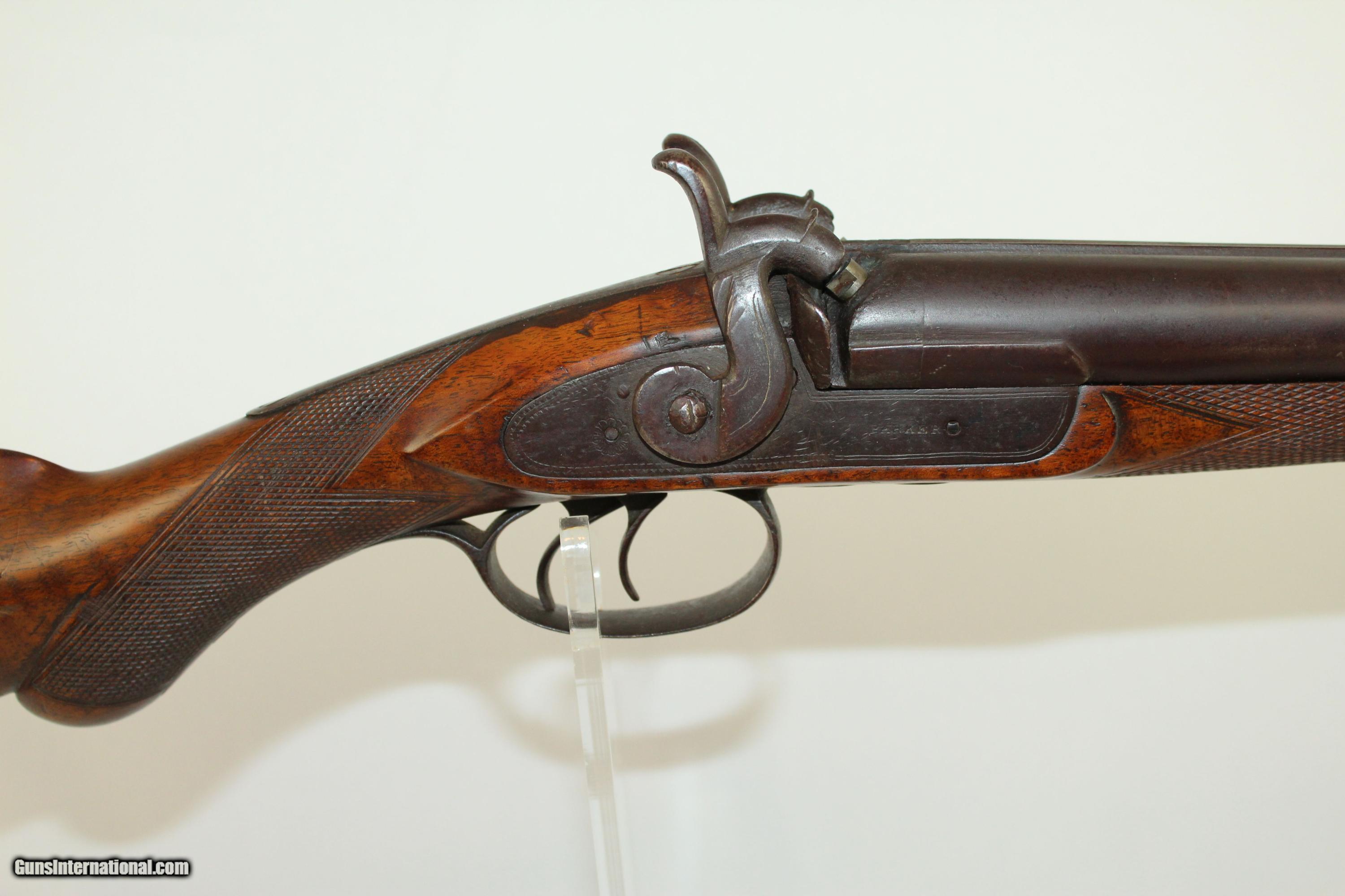 Antique London “PARKER” Double Barrel Shotgun