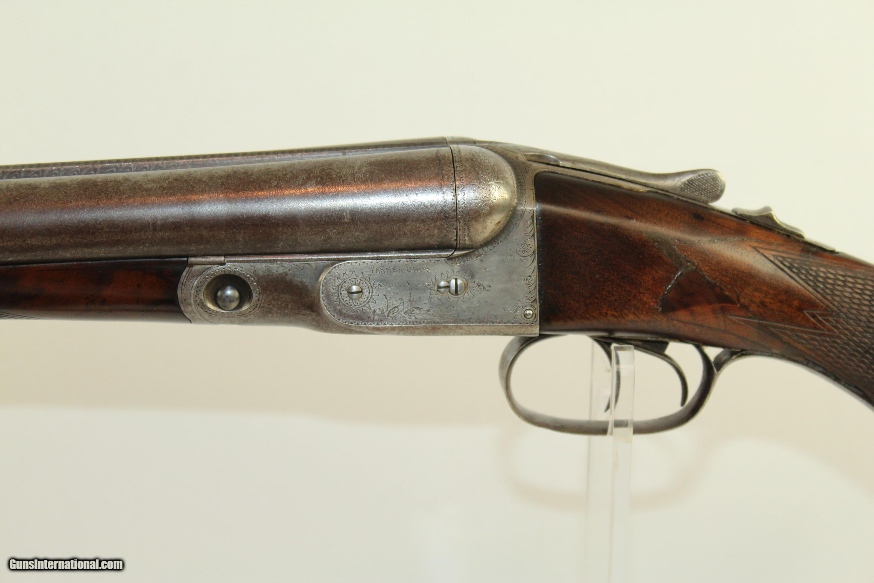 Parker bros double barrel shotgun serial numbers lookup