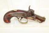  Antique SLOTTER & Co. Deringer Percussion Pistol - 1 of 10