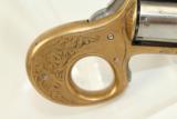  REID My Friend KNUCKLE DUSTER .22 Antique Revolver - 8 of 9