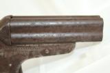  Antique SHARPS Model 4 32 Caliber Pepperbox Pistol - 4 of 8