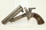  Large EUROPEAN Antique SHARPS PEPPERBOX Pistol - 4 of 5