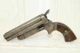  Large EUROPEAN Antique SHARPS PEPPERBOX Pistol - 1 of 5