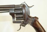  20-SHOT French LEFAUCHEUX 8mm Pinfire Revolver - 8 of 11