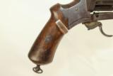  20-SHOT French LEFAUCHEUX 8mm Pinfire Revolver - 6 of 11