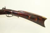  “JOSH GOLCHER” Marked Antique Smooth Rifle - 9 of 12