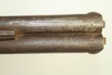 Belgian Antique Double Barrel Percussion Shotgun - 12 of 14