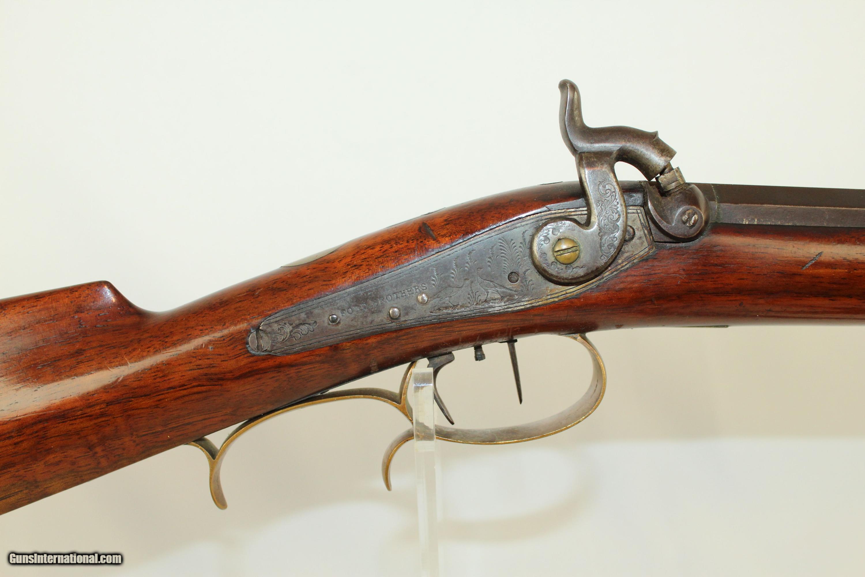 R. MOCK” Antique Half Stock KENTUCKY Rifle