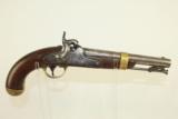  Antique ASTON Model 1842 Percussion DRAGOON Pistol - 1 of 11
