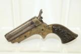  British Proofed Antique SHARPS 22 4-SHOT Pepperbox - 1 of 9