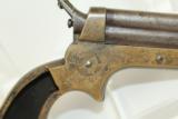  British Proofed Antique SHARPS 22 4-SHOT Pepperbox - 6 of 9