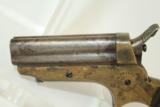  British Proofed Antique SHARPS 22 4-SHOT Pepperbox - 4 of 9