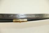  Etched Indian Reproduction US Cavalry SABER - 4 of 11