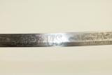  Etched Indian Reproduction US Cavalry SABER - 9 of 11
