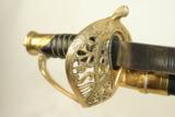  Etched Indian Reproduction US Cavalry SABER - 1 of 11