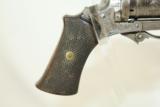  ENGRAVED Antique BELGIAN Pinfire Revolver
- 6 of 19
