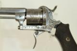  ENGRAVED Antique BELGIAN Pinfire Revolver
- 17 of 19