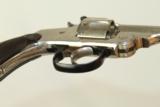  EXC NICKEL Antique SMITH & WESSON 32 S&W Revolver - 8 of 10