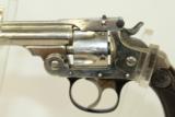  EXC NICKEL Antique SMITH & WESSON 32 S&W Revolver - 3 of 10