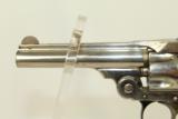  EXC NICKEL Antique SMITH & WESSON 32 S&W Revolver - 5 of 10
