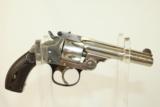  EXC NICKEL Antique SMITH & WESSON 32 S&W Revolver - 9 of 10