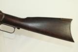  ANTIQUE Winchester 1873 Lever Action Rifle 44 WCF - 2 of 13