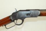  ANTIQUE Winchester 1873 Lever Action Rifle 32 WCF - 2 of 11