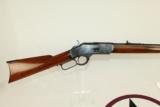  ANTIQUE Winchester 1873 Lever Action Rifle 32 WCF - 1 of 11