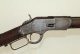  ANTIQUE Winchester 1873 Lever Action Rifle 32 WCF - 2 of 12